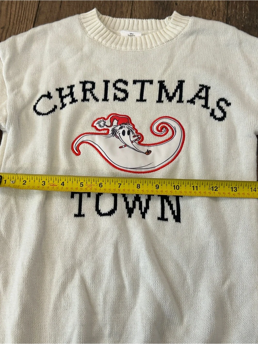 Disney Nightmare Before Christmas Town Zero Ghost Dog Sweater - Kids Medium